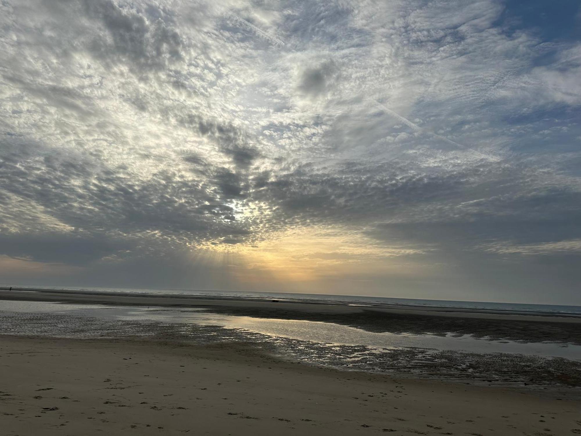 Bleu Blanc Dunes Appartement Plage Merlimont 10 Mn Berck Le Touquet Extérieur photo