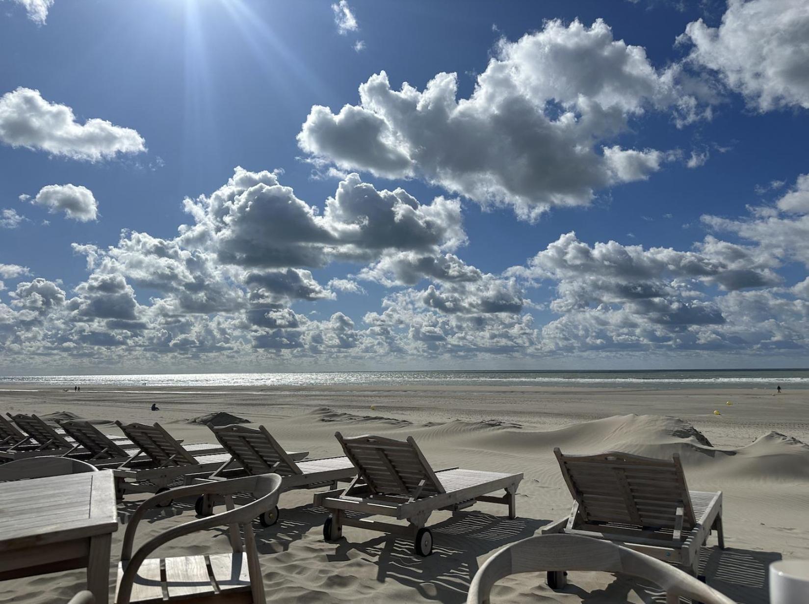 Bleu Blanc Dunes Appartement Plage Merlimont 10 Mn Berck Le Touquet Extérieur photo